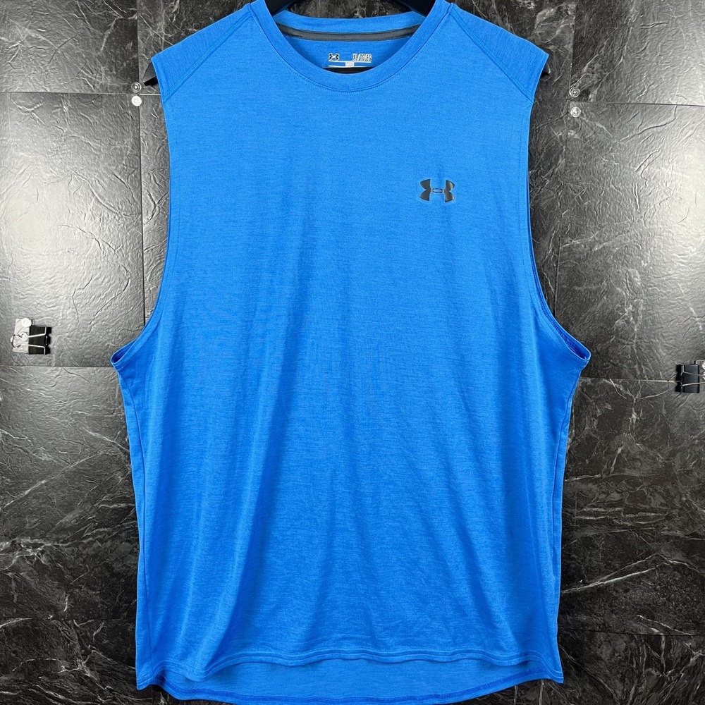 Under Armour Men's Blue Running Tank Top XL